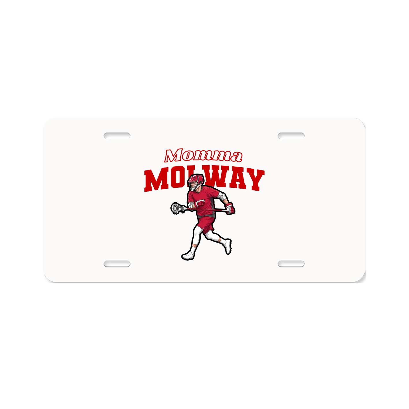 License Plate — Mothers Day Block in Classic