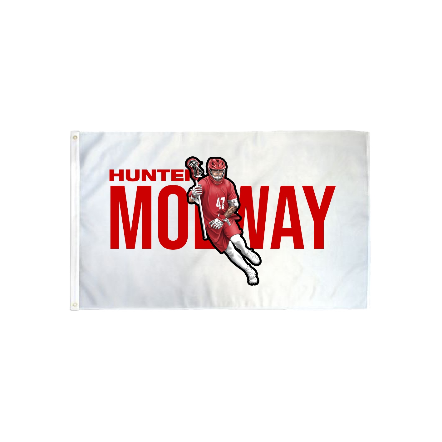 3x5 Flag — Player Name in Classic