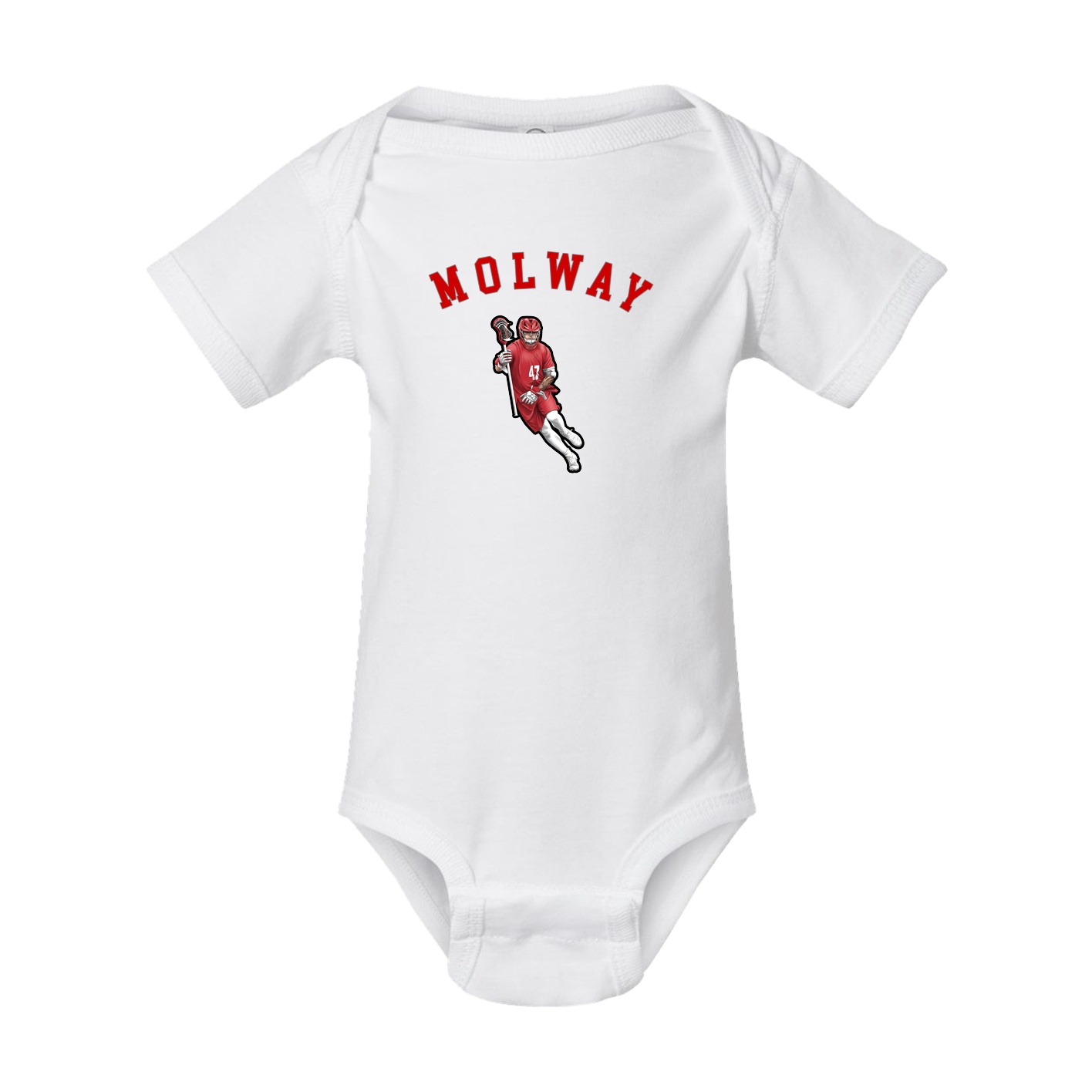 Baby Onesie — Shirsey Arch in White