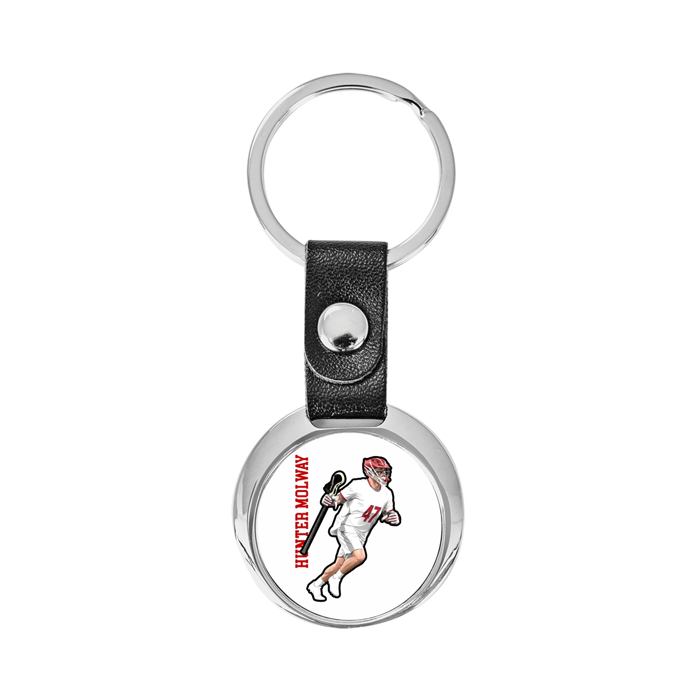 Key Chain — Name Vertical in Classic