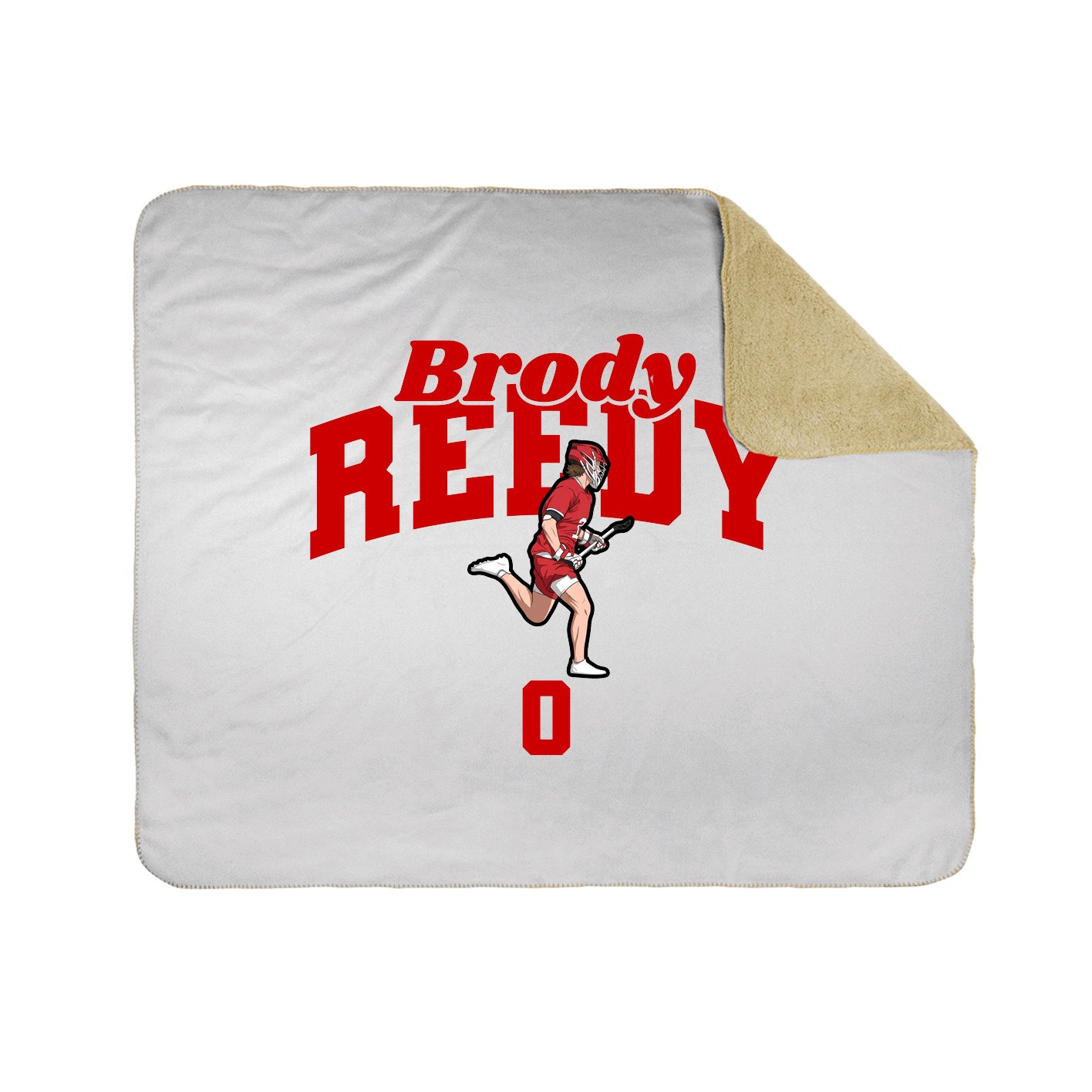 Throw Blanket — Signature Arch in White