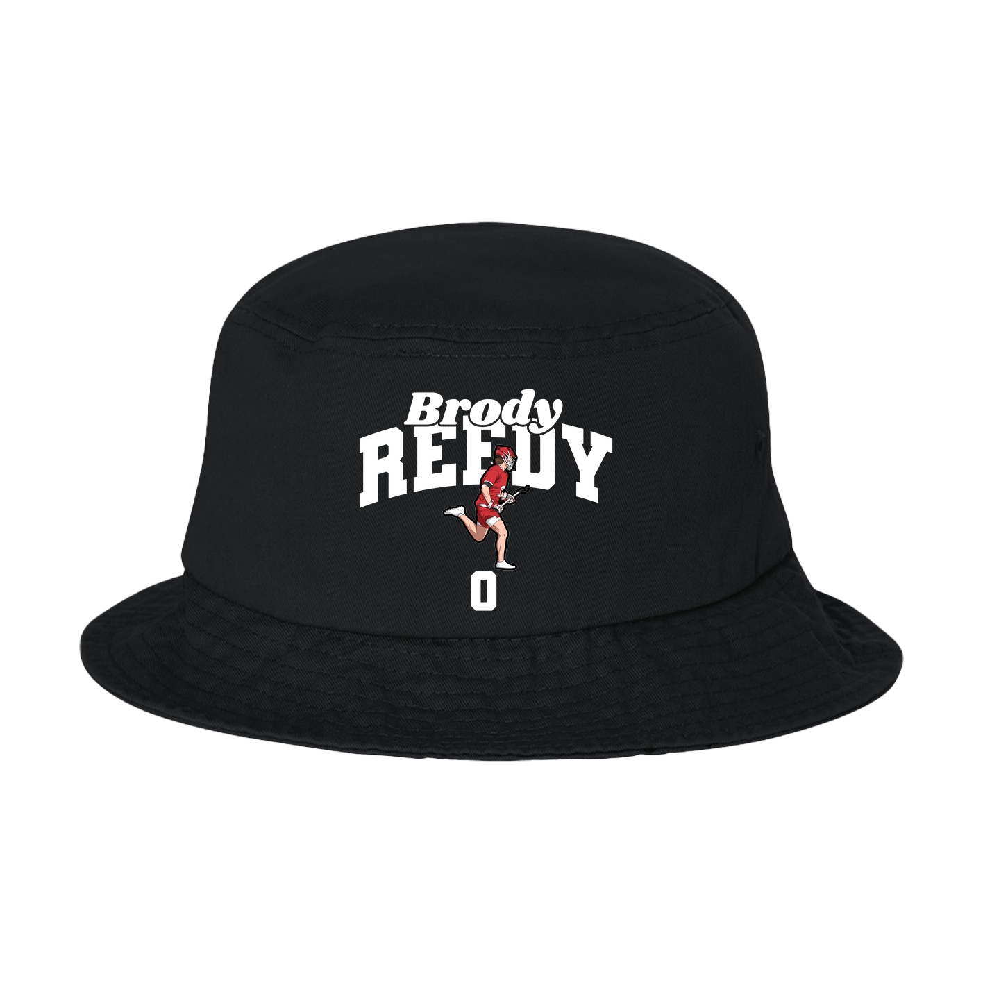 Bucket Cap — Signature Arch in Black