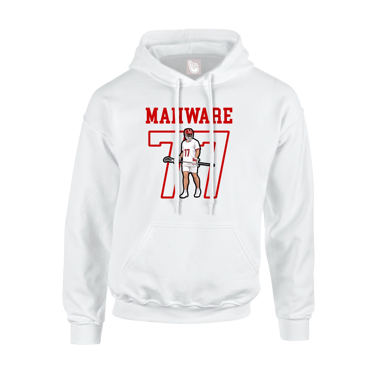 Youth Hoodie — Shirsey in White
