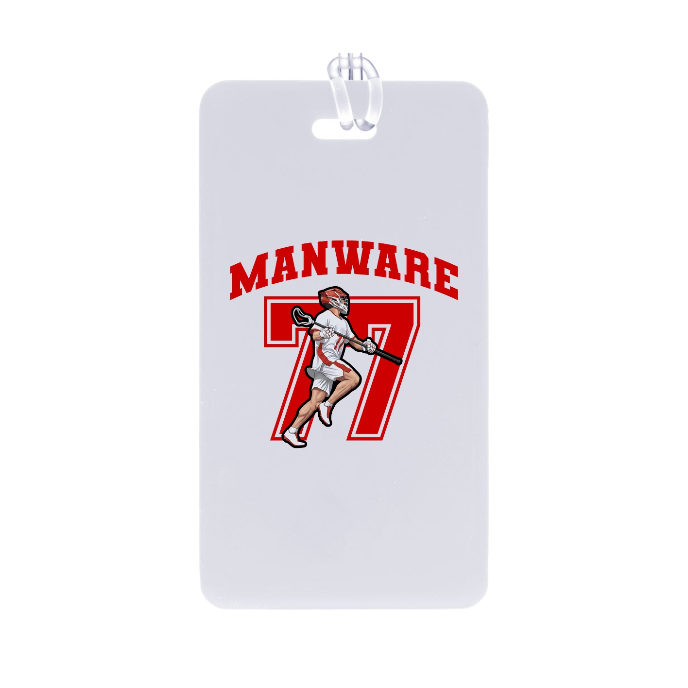 Bag Tag — Number in Classic