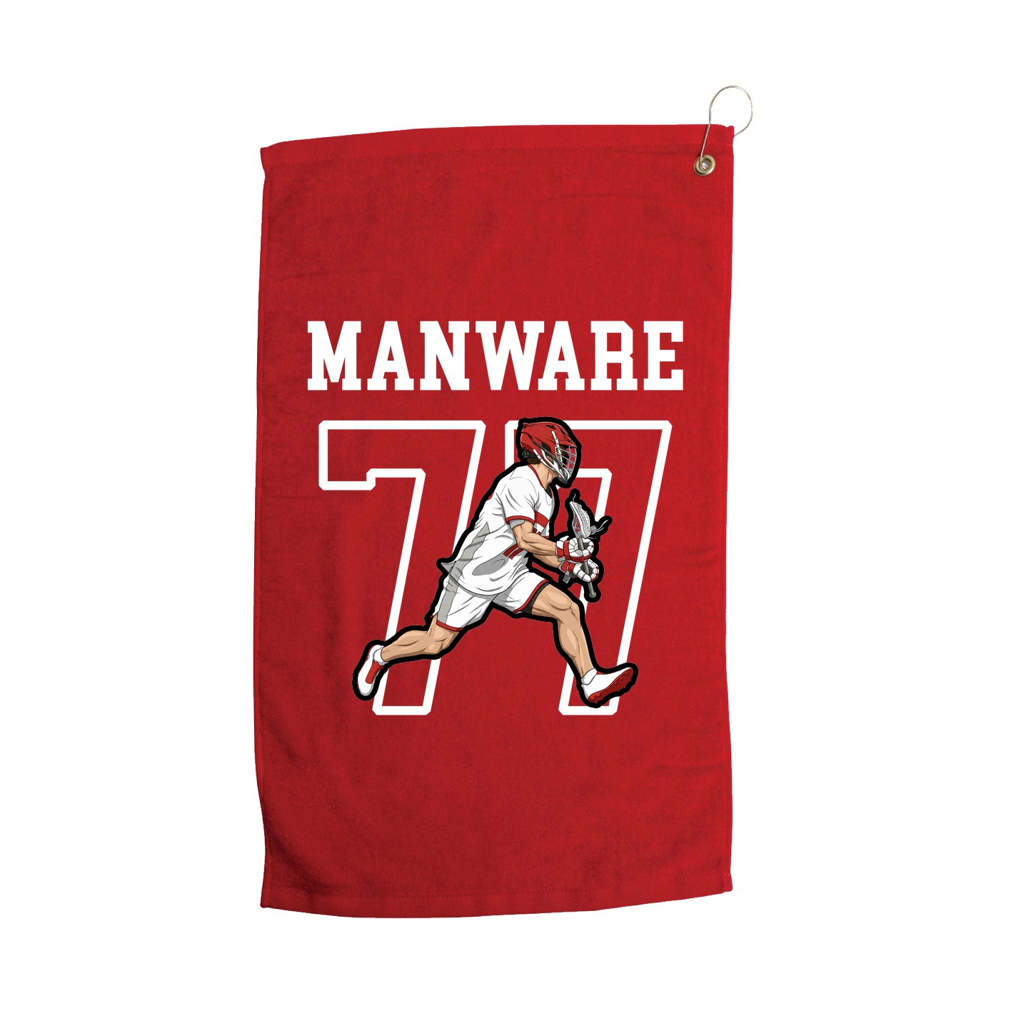 Golf Towel — Shirsey in Red