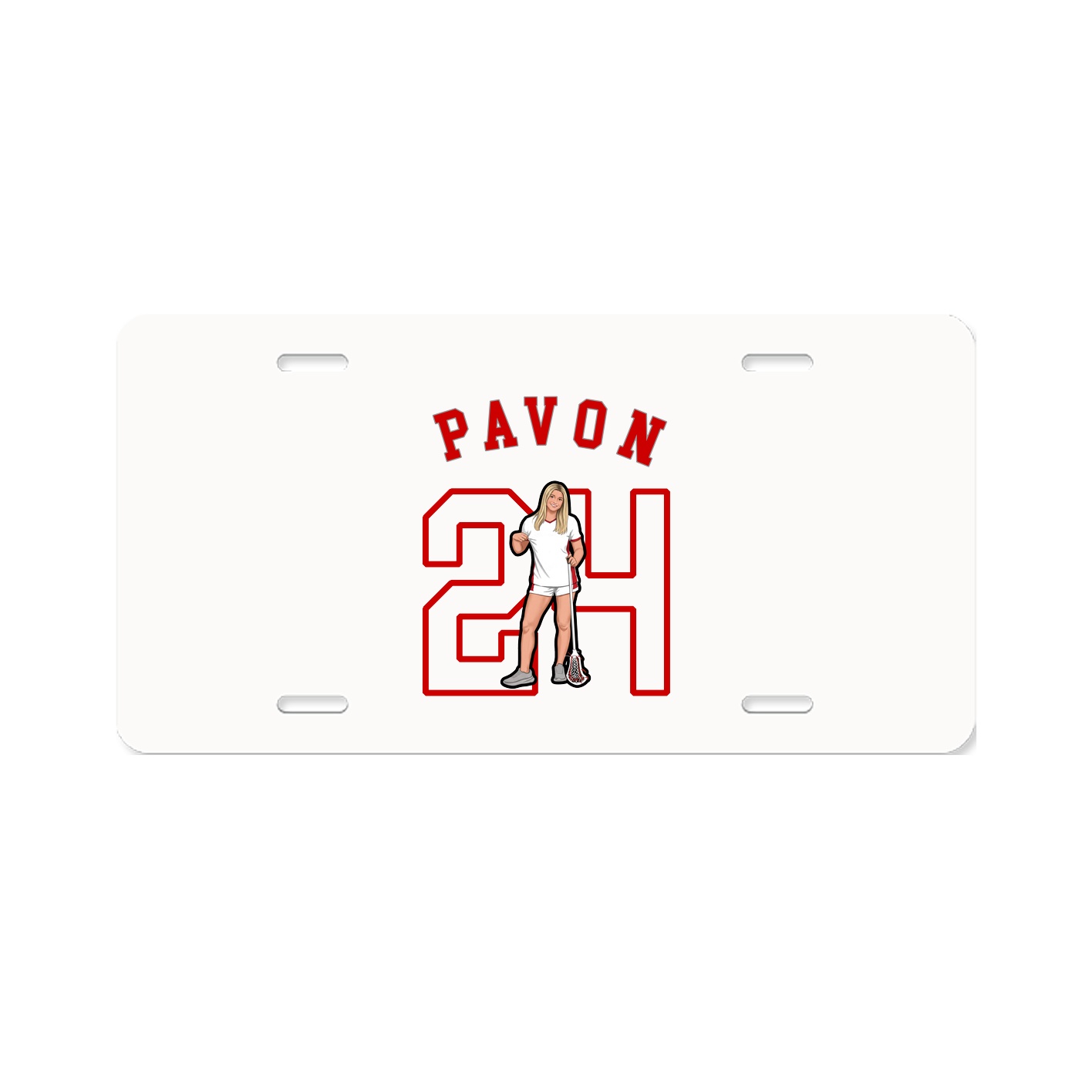 License Plate — Shirsey Arch in Classic