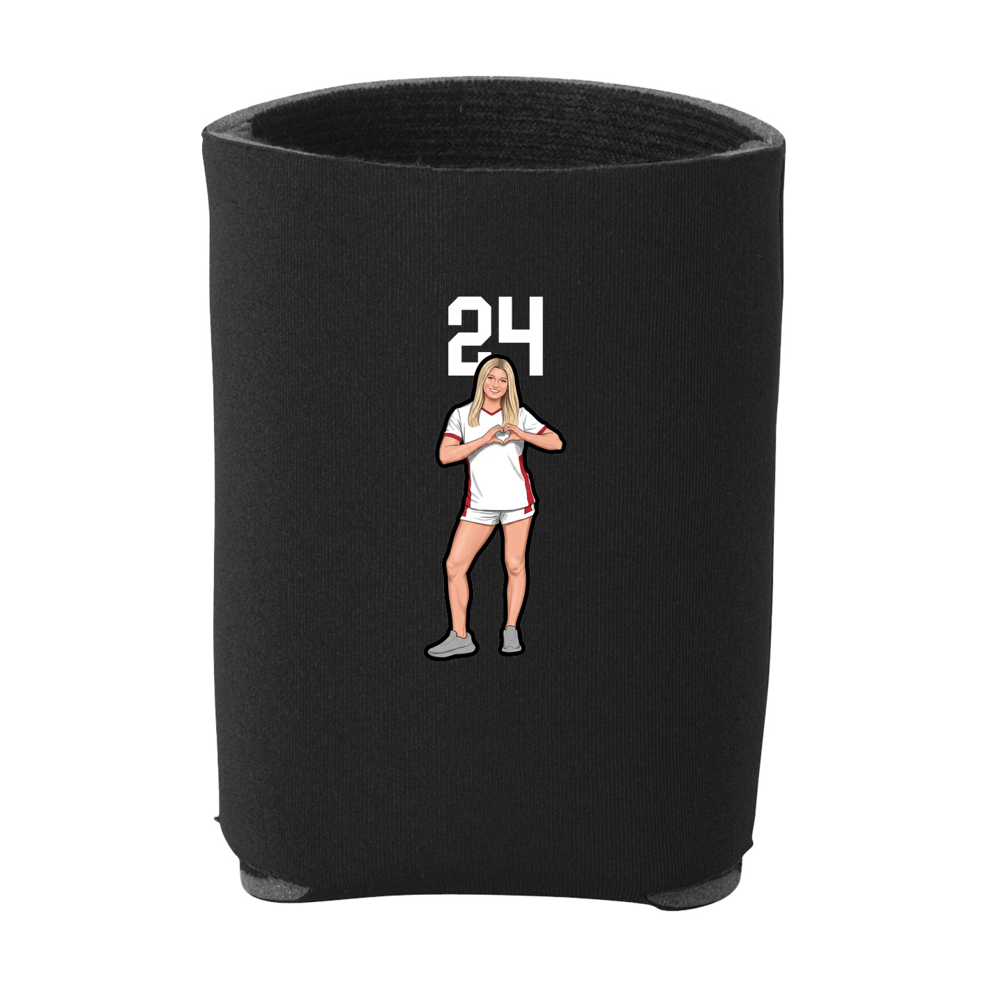 Can Holder — Number Top in Black