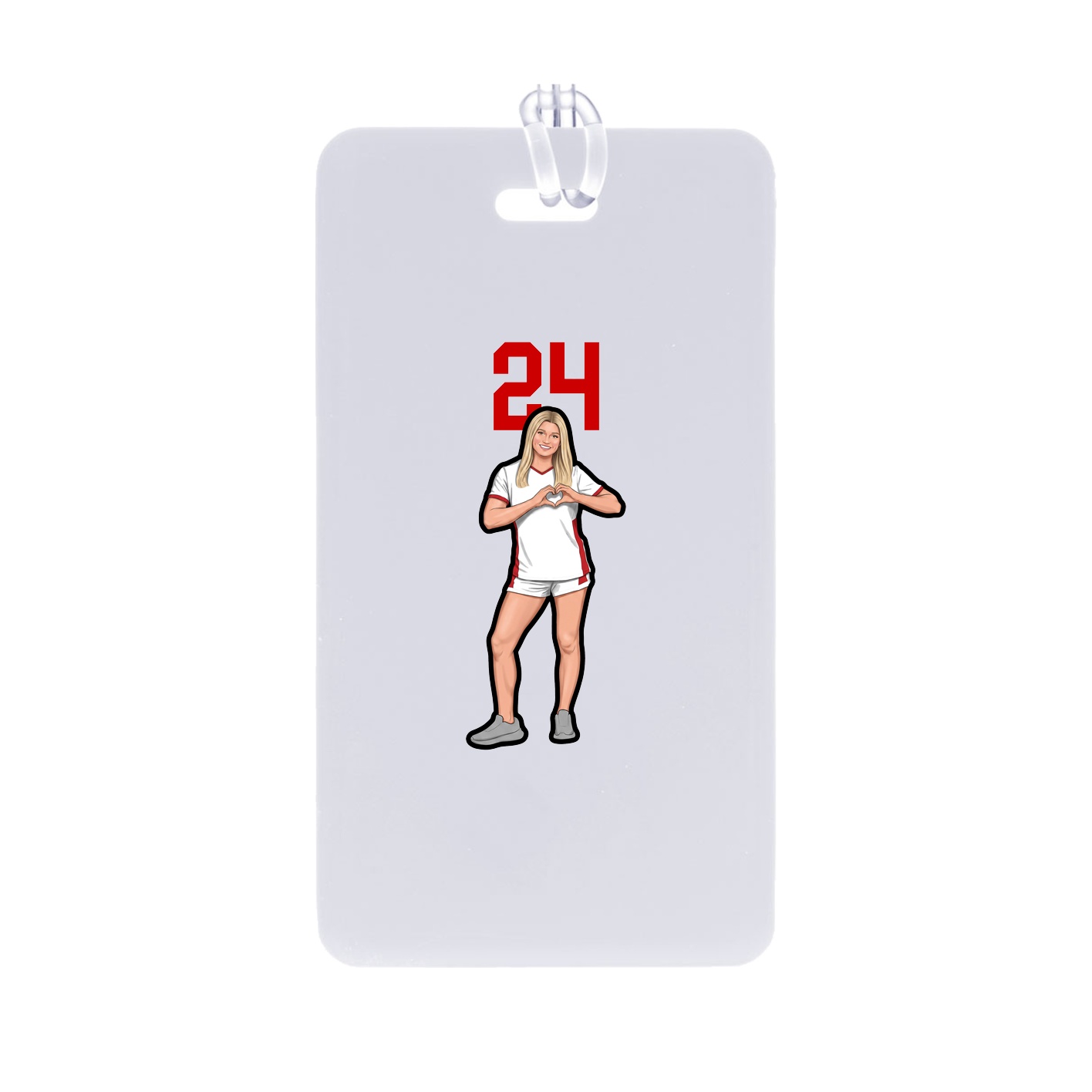 Bag Tag — Number Top in Classic