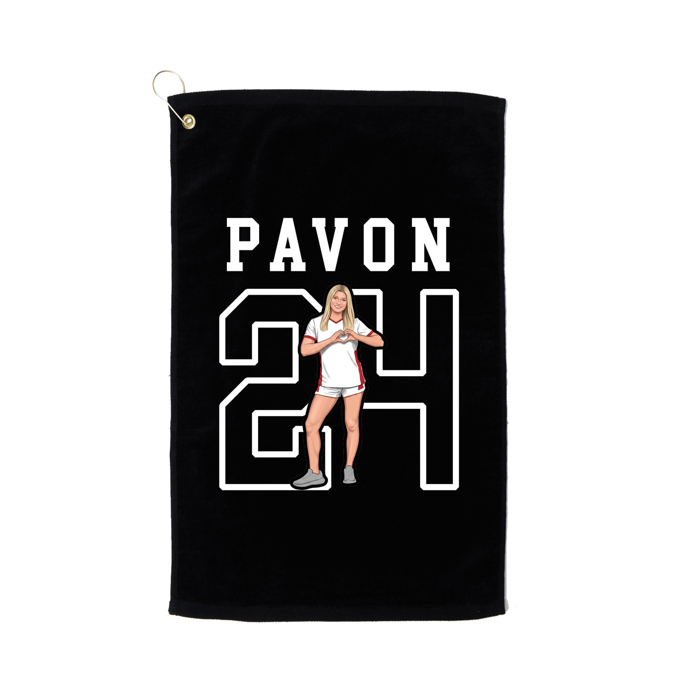 Golf Towel — Shirsey in Black