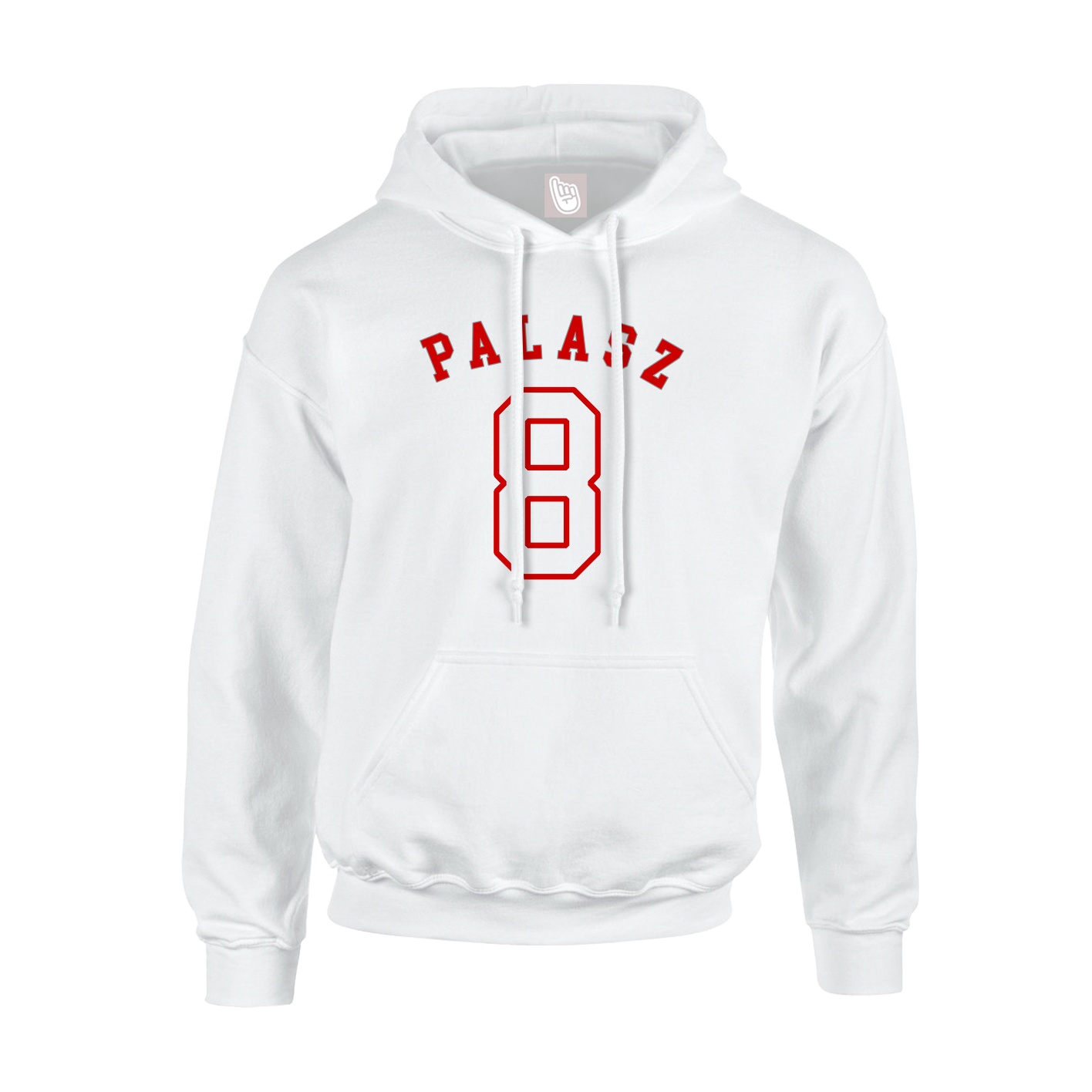 Hoodie — Shirsey Arch in White