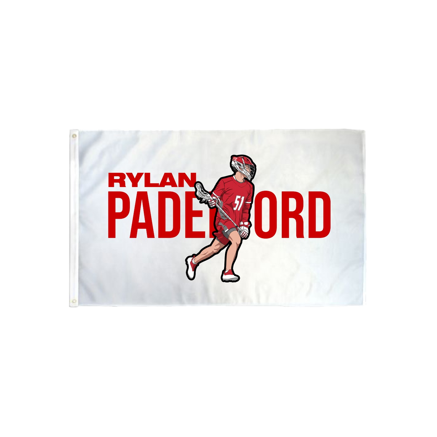 3x5 Flag — Player Name in Classic