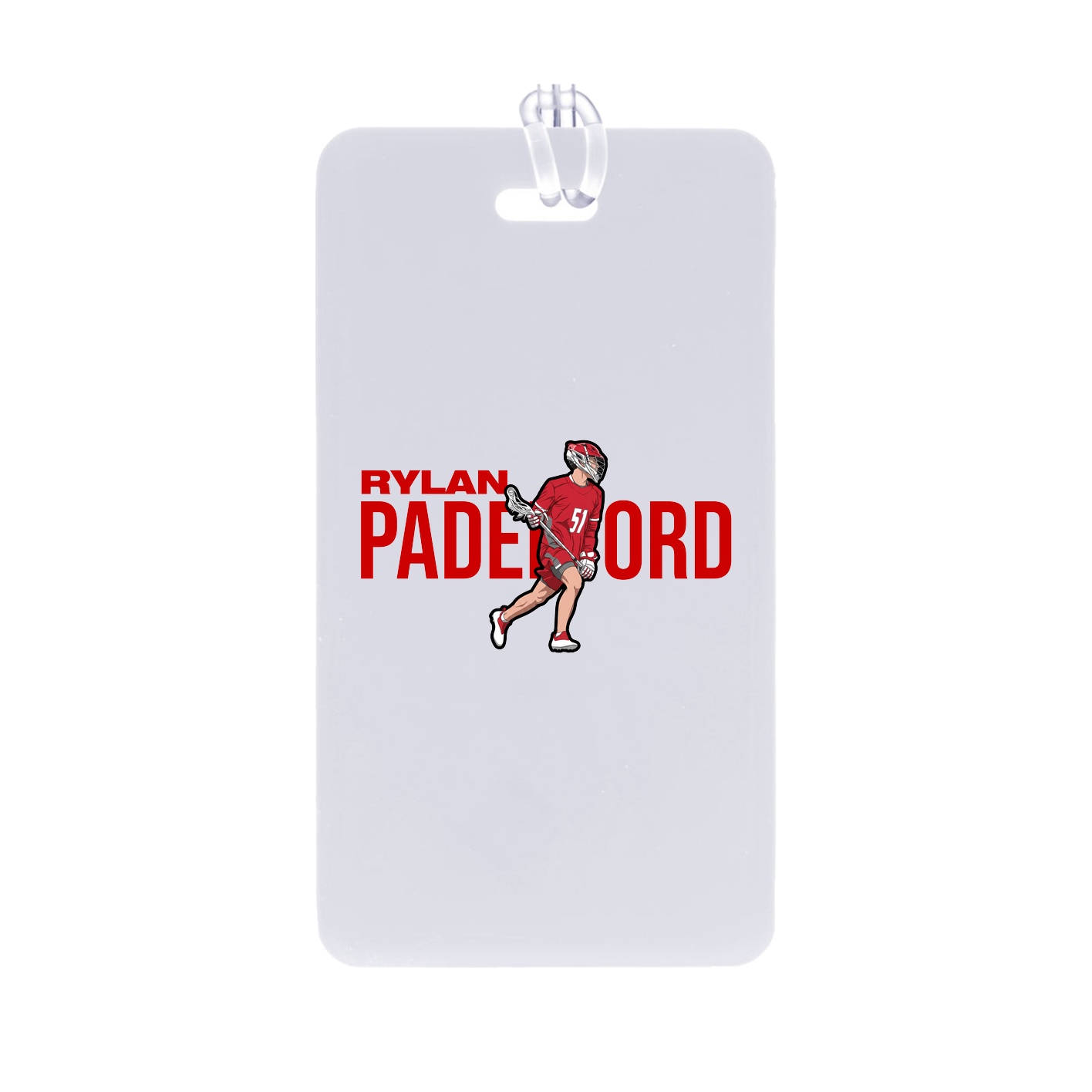 Bag Tag — Player Name in Classic