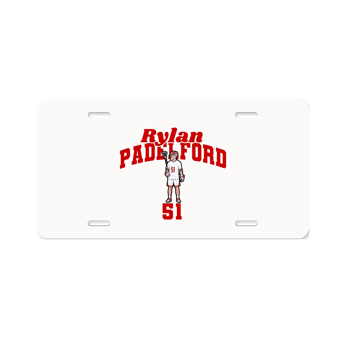 License Plate — Signature Arch in Classic