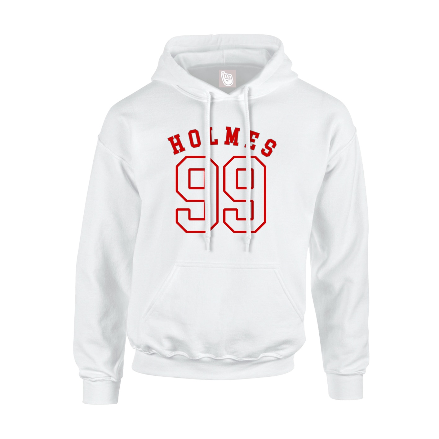 Youth Hoodie — Shirsey Arch in White