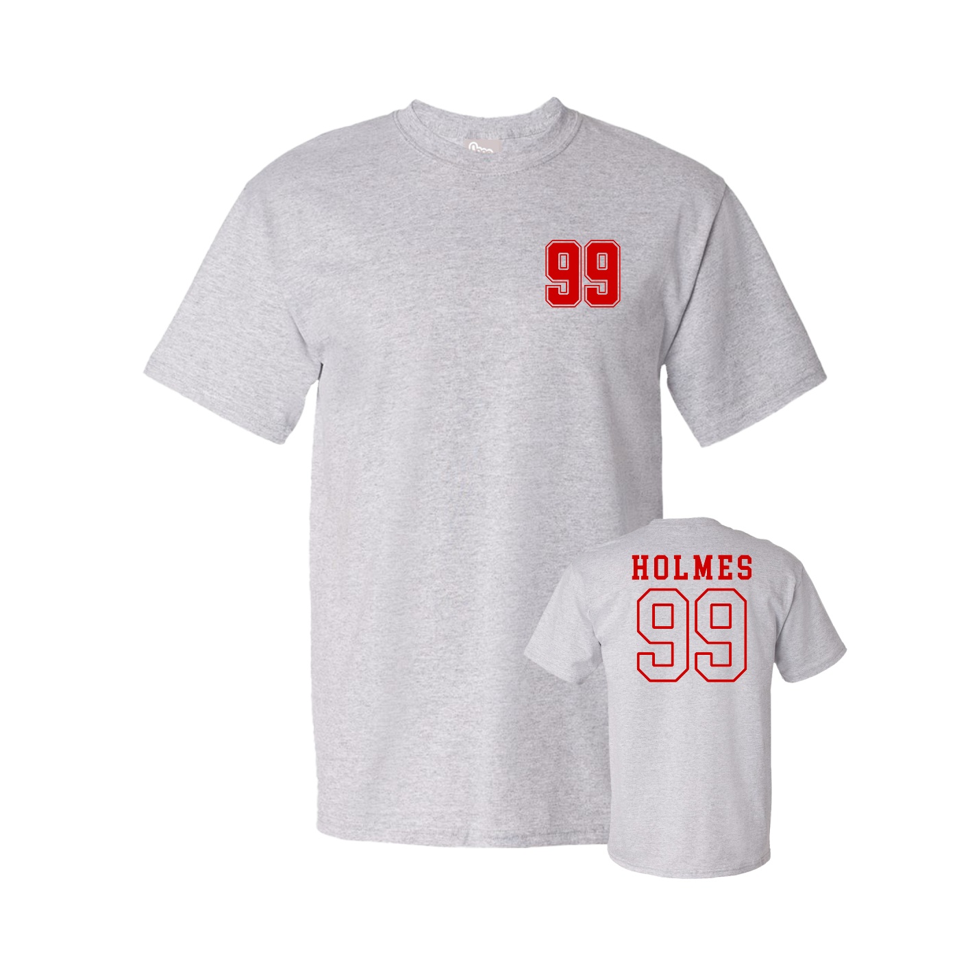 Tee — Chest Back in Grey