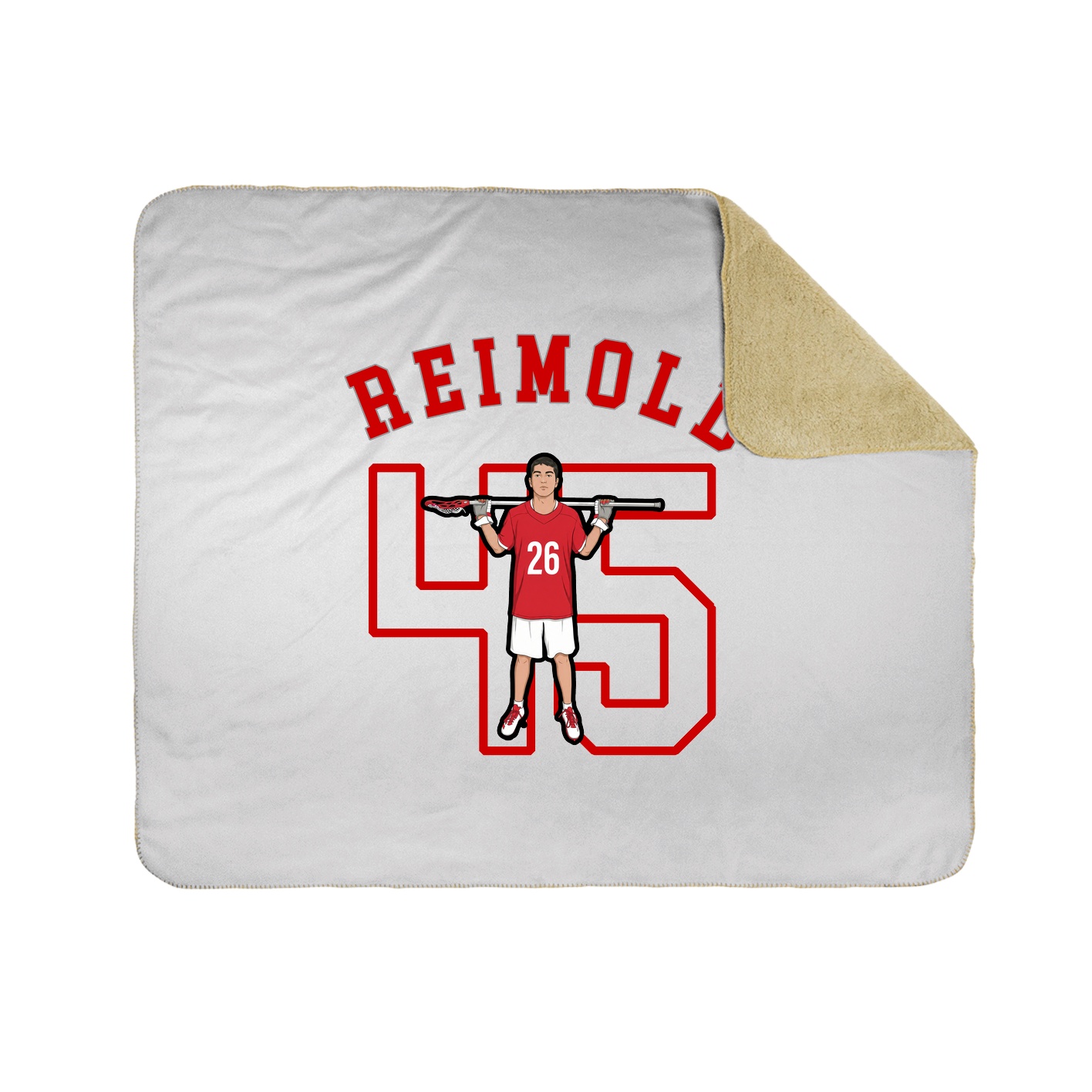 Throw Blanket — Shirsey Arch in White