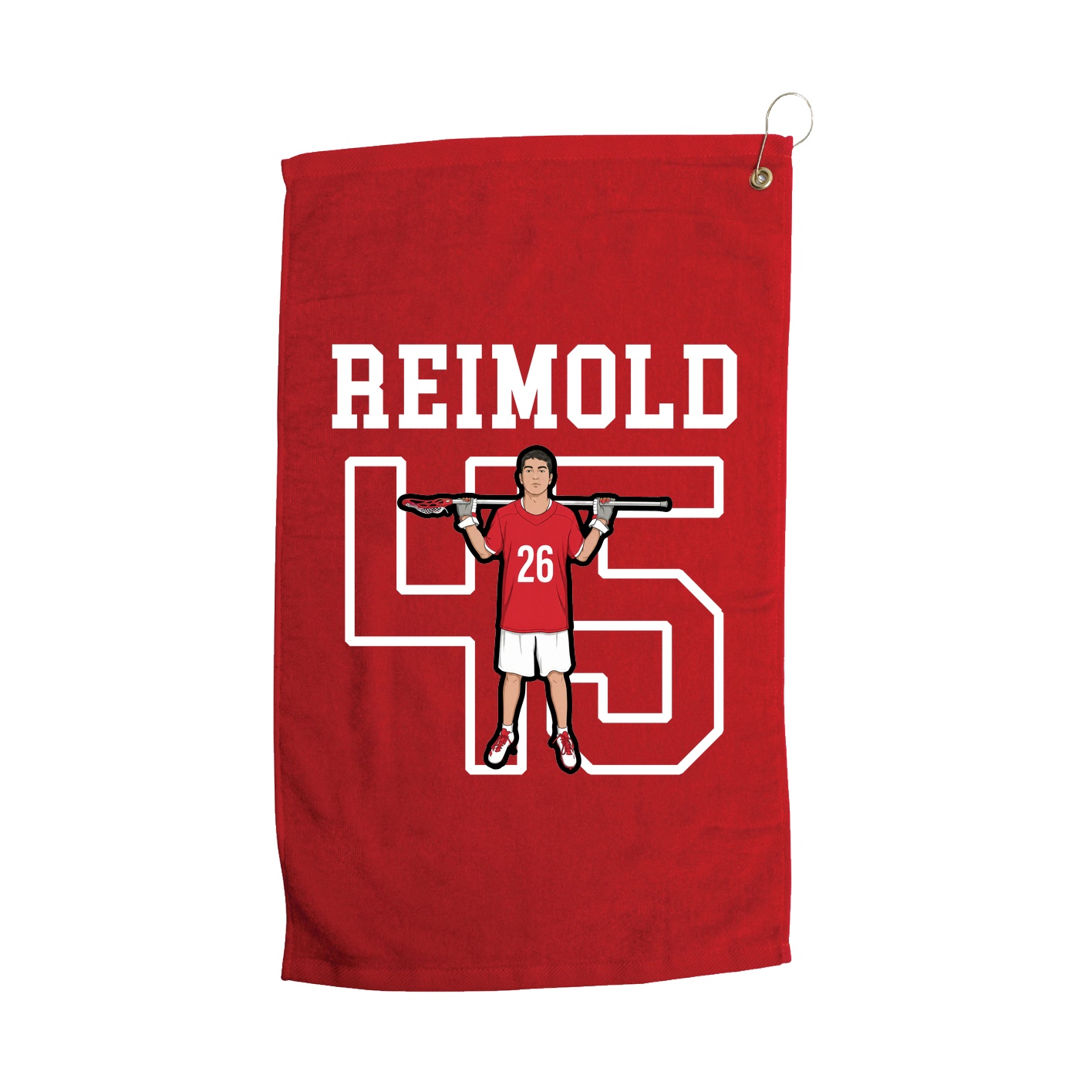 Golf Towel — Shirsey in Red
