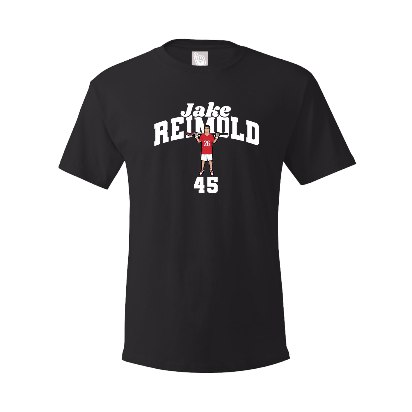 Tee — Signature Arch in Black