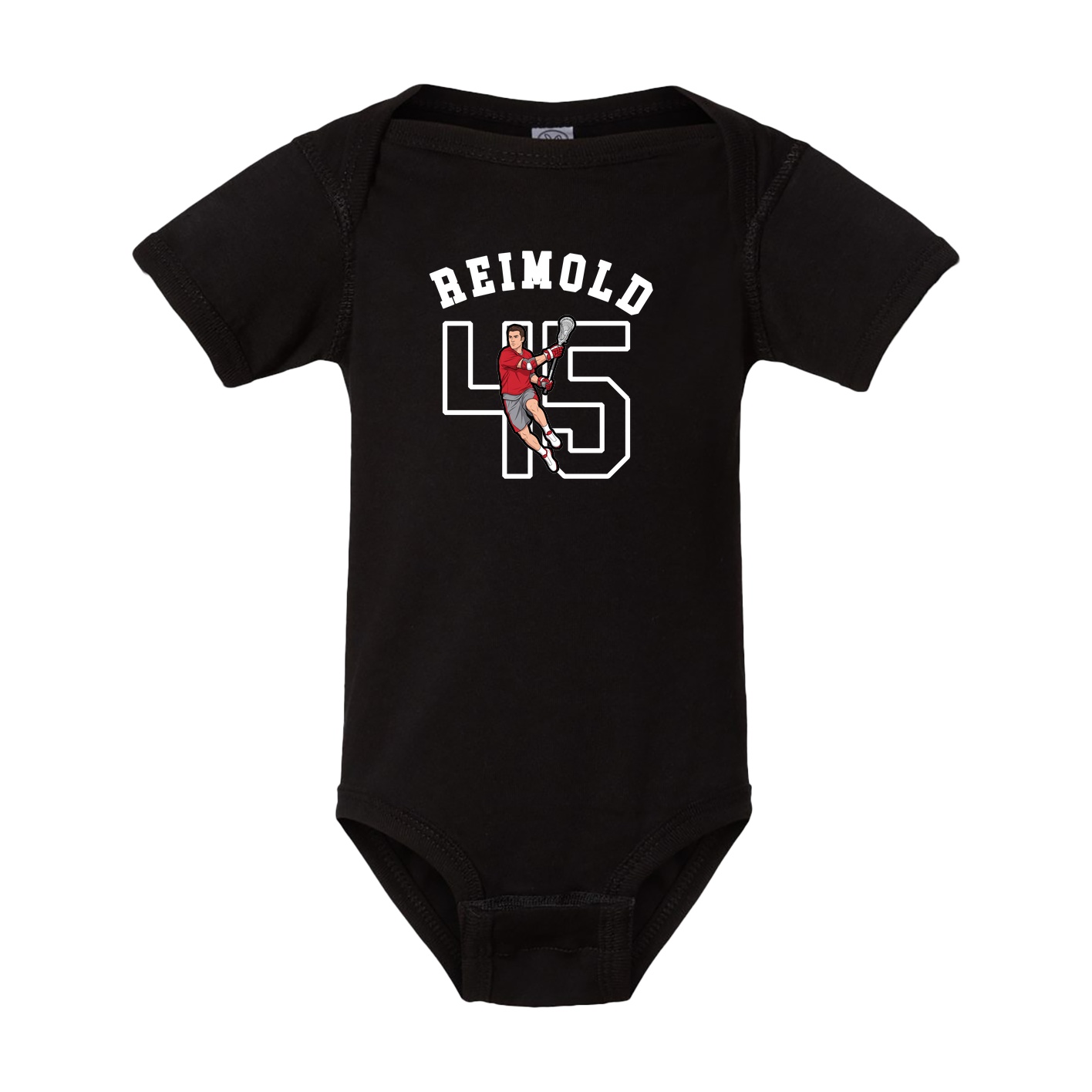 Baby Onesie — Shirsey Arch in Black