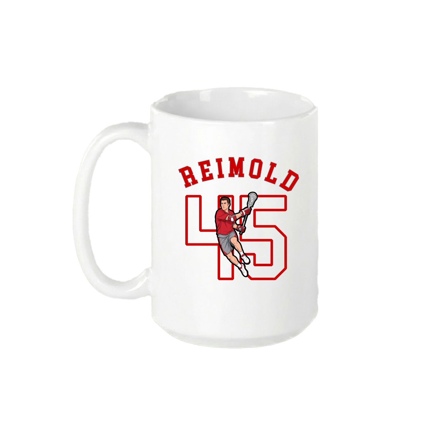 15oz Coffee Mug — Shirsey Arch in White