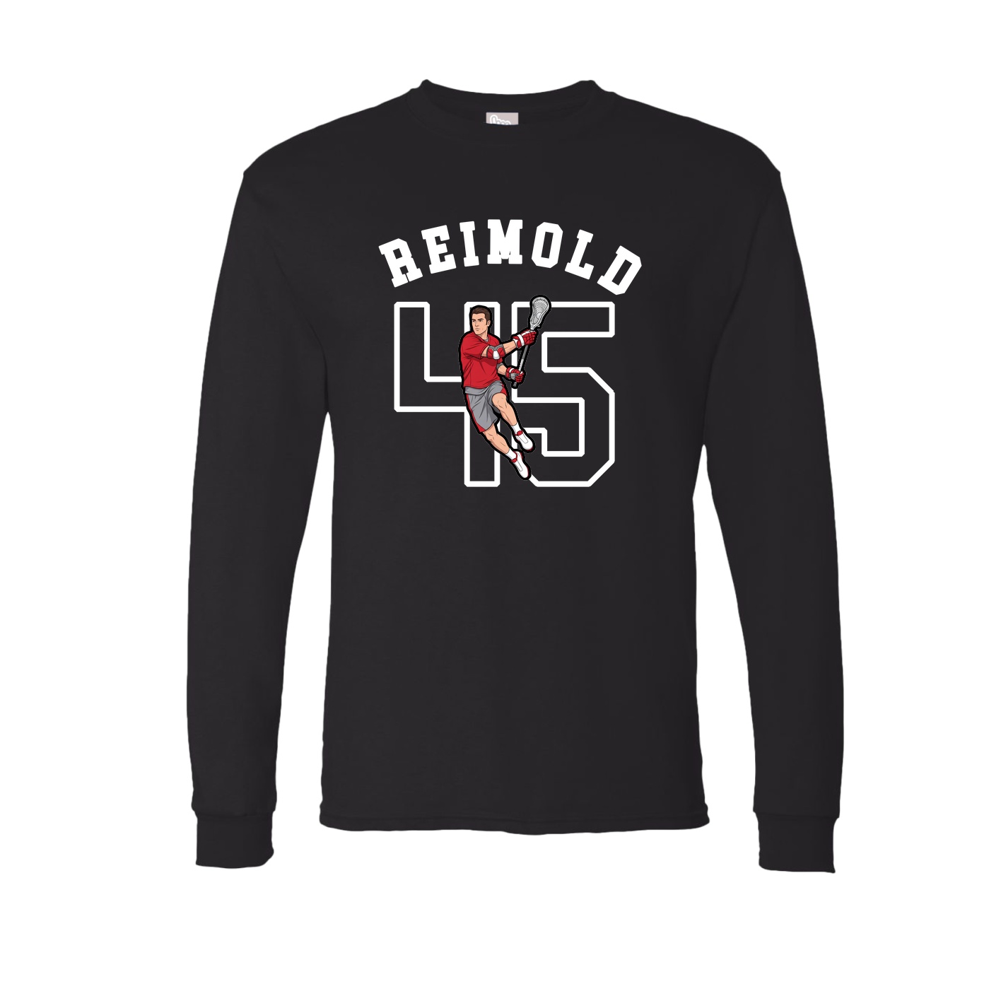 Long Sleeve Tee — Shirsey Arch in Black
