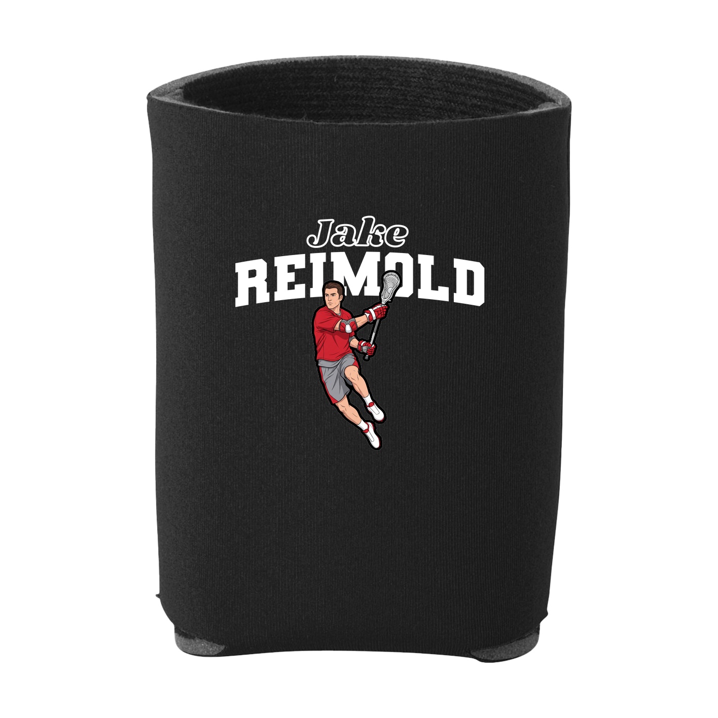 Can Holder — Name Arch in Black