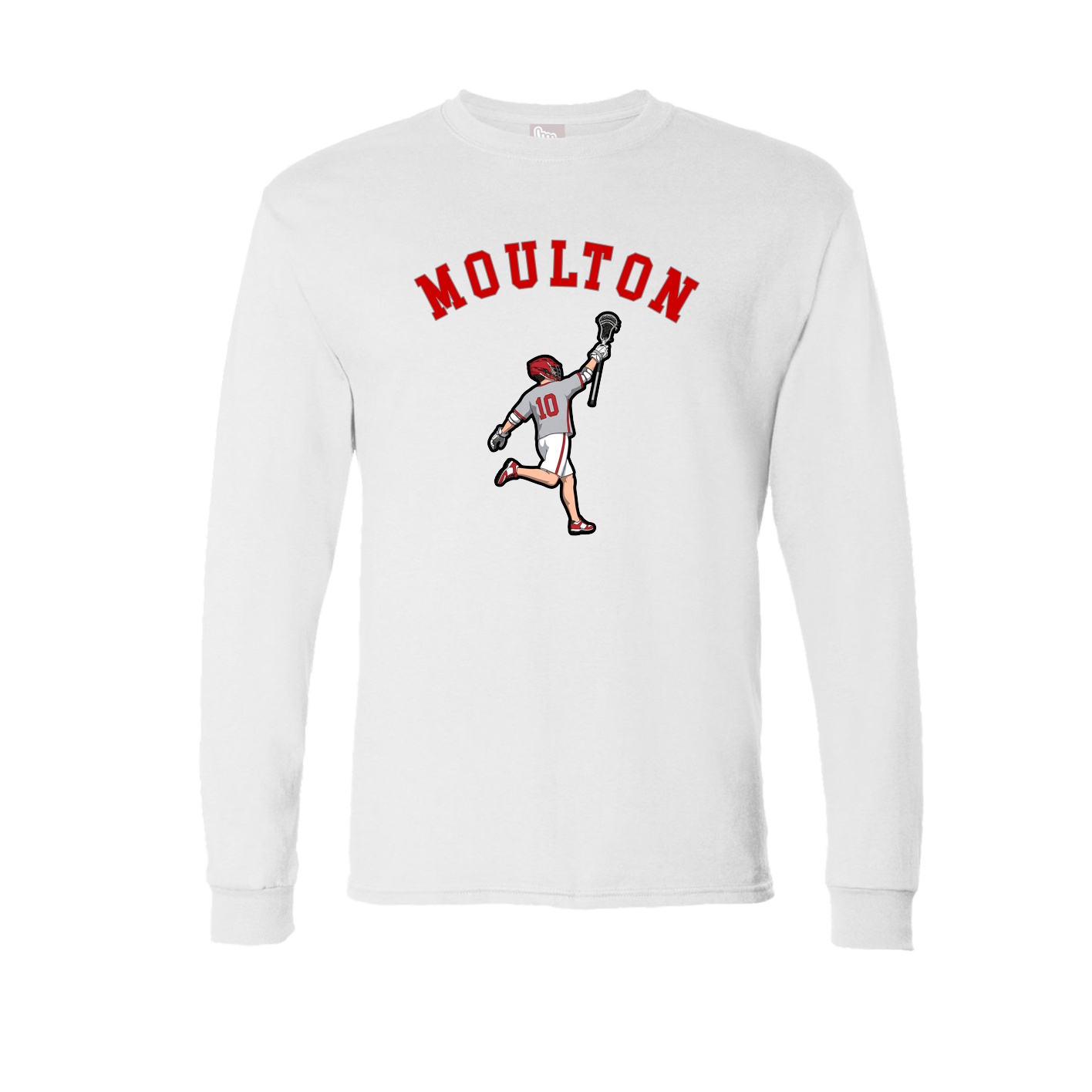 Long Sleeve Tee — Shirsey Arch in White
