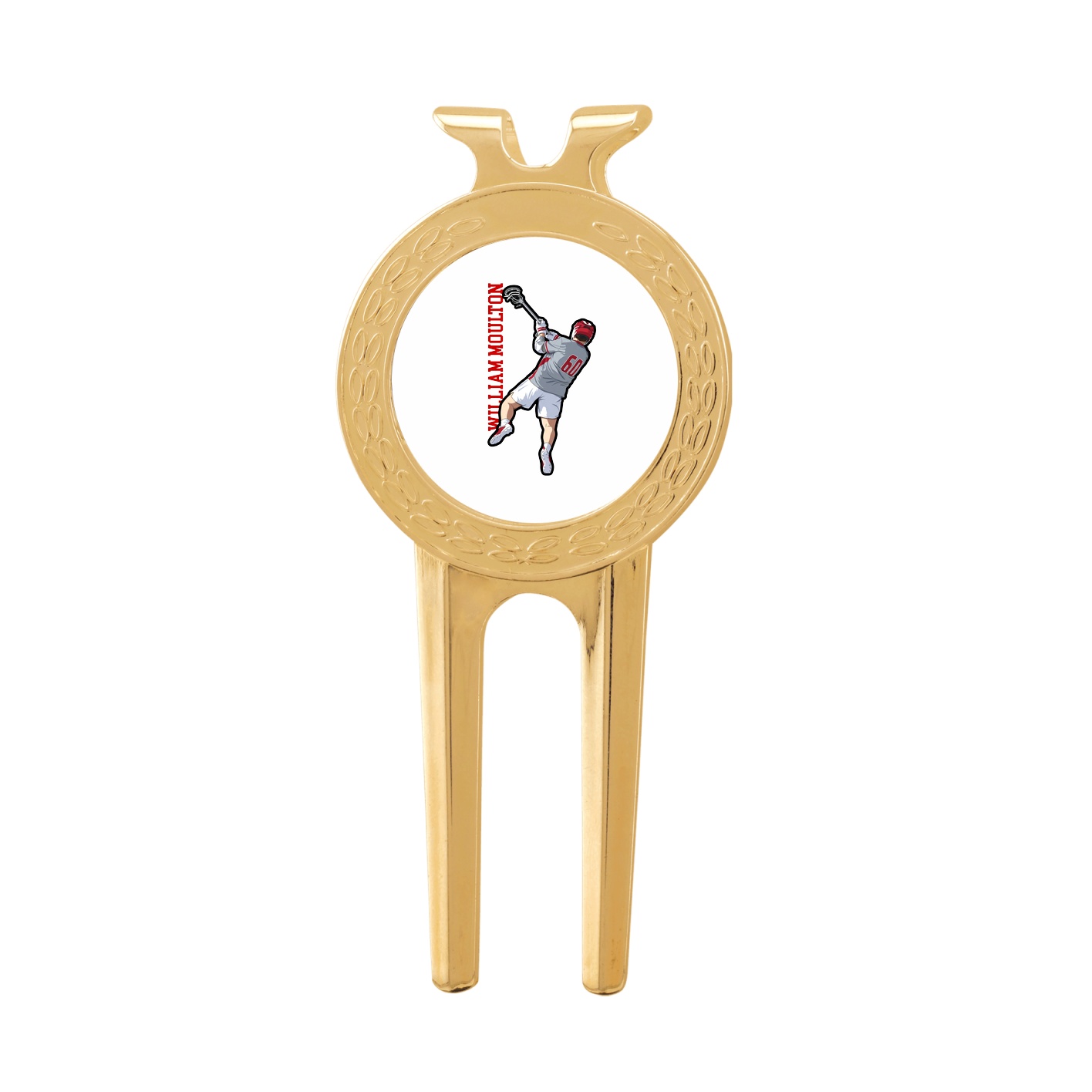 Divot Tool with Ball Marker — Name Vertical in Classic