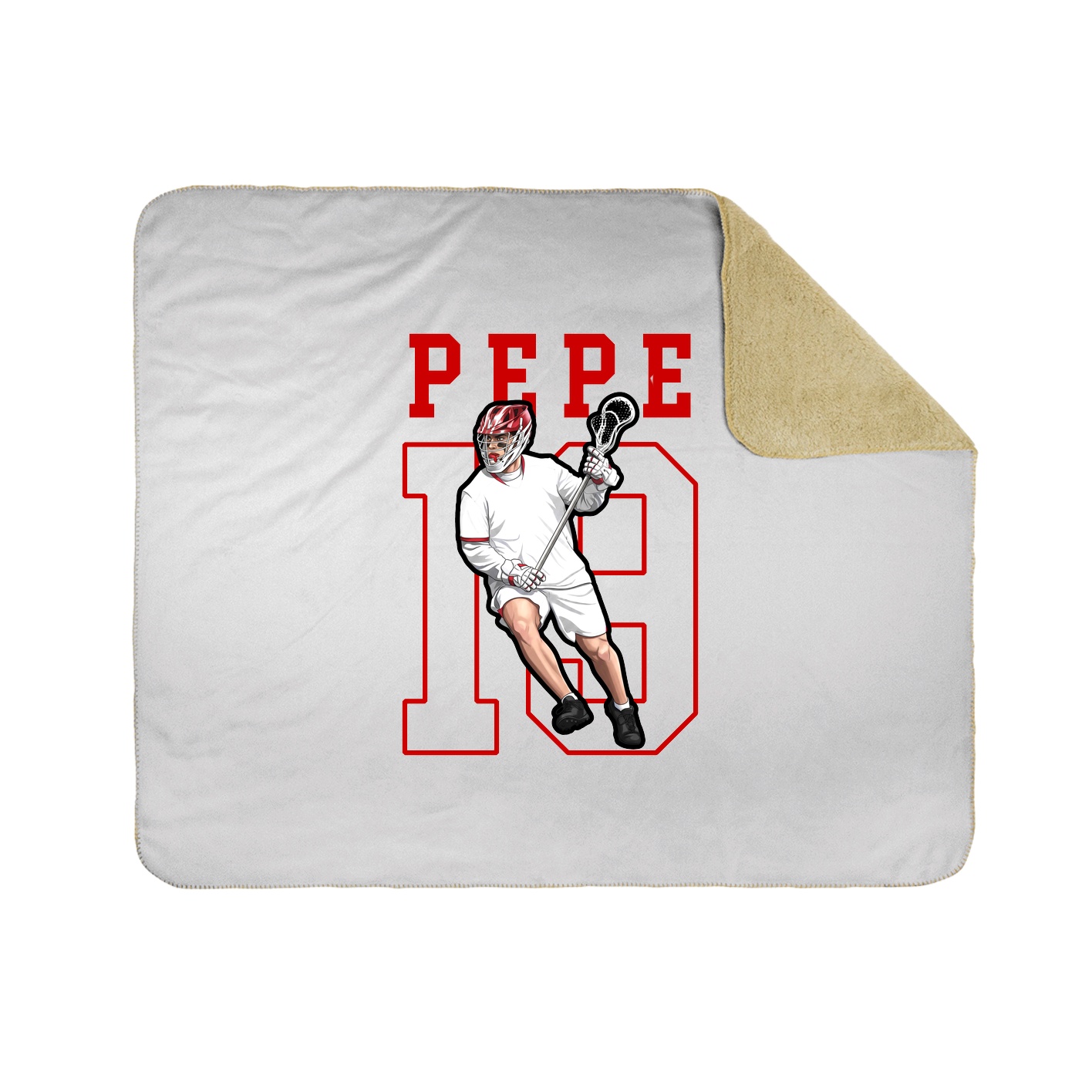 50x60 Sherpa Lined Throw Blanket
