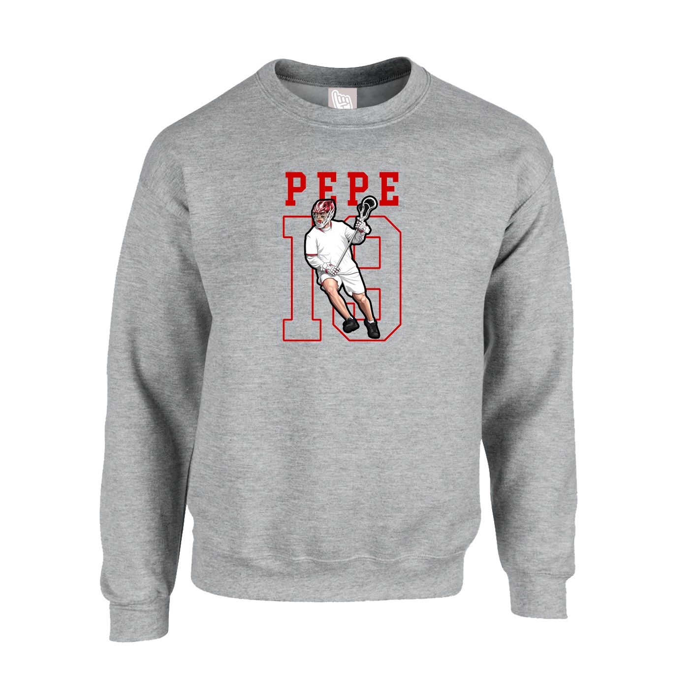 Fleece Crew — Shirsey in Grey