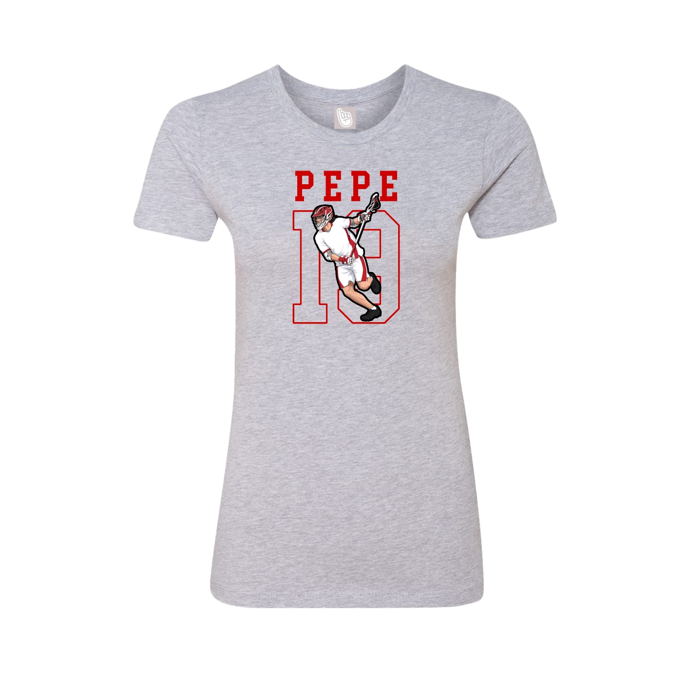 Fitted Women's Tee — Shirsey in Grey