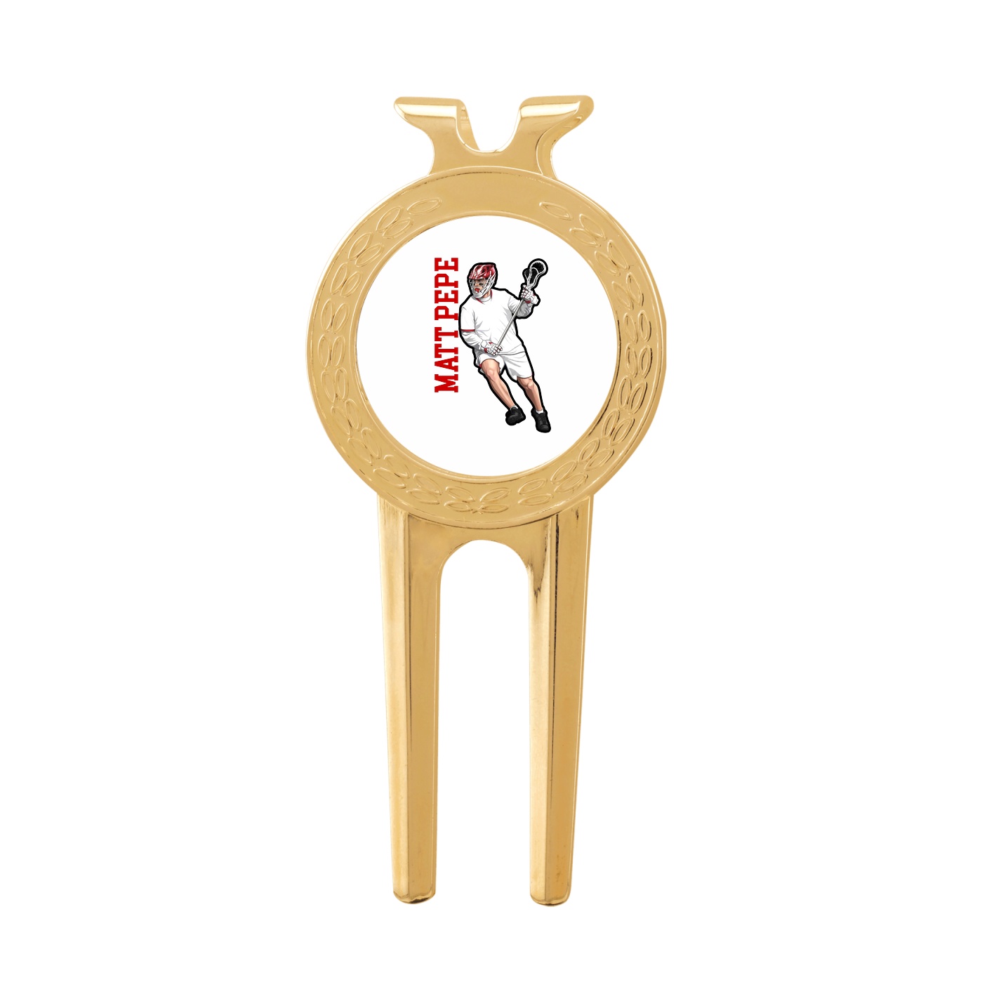 Divot Tool with Ball Marker — Name Vertical in Classic