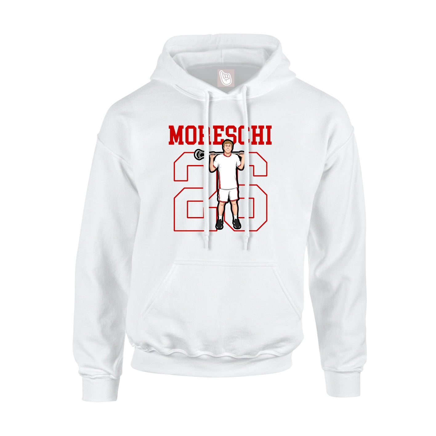 Youth Hoodie — Shirsey in White