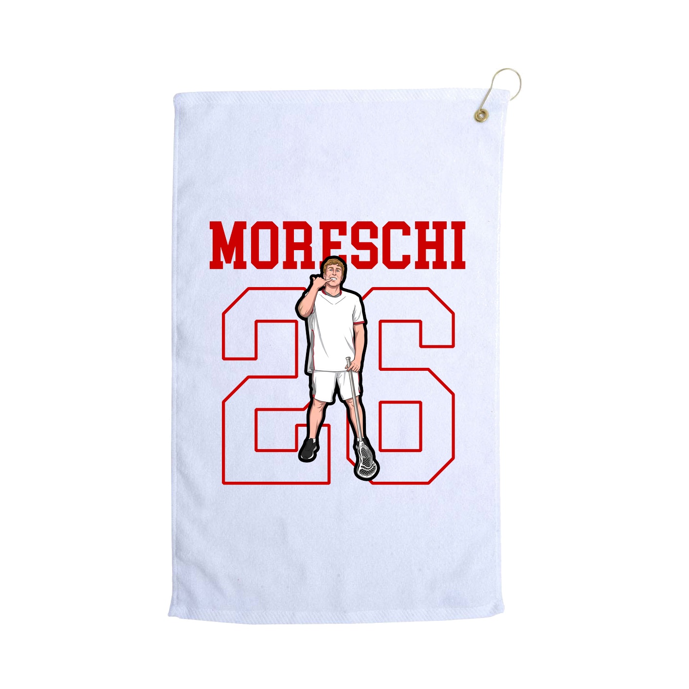 Golf Towel — Shirsey in White