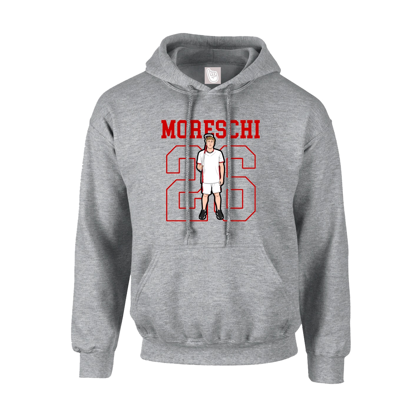 Youth Hoodie — Shirsey in Grey