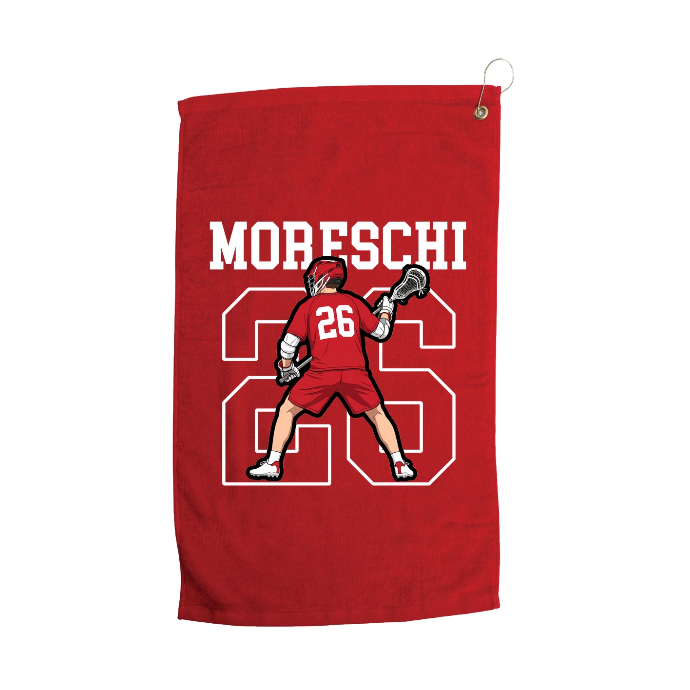 Golf Towel — Shirsey in Red