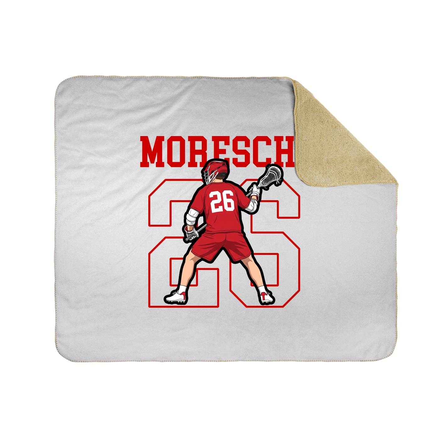 50x60 Sherpa Lined Throw Blanket