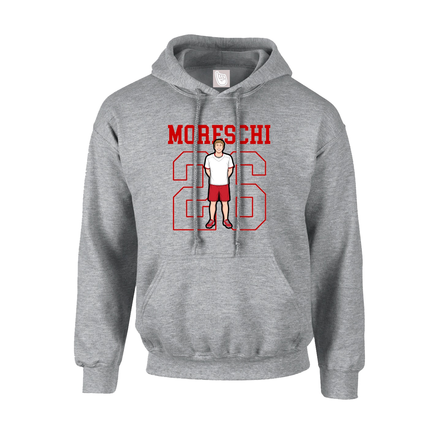 Youth Hoodie — Shirsey in Grey