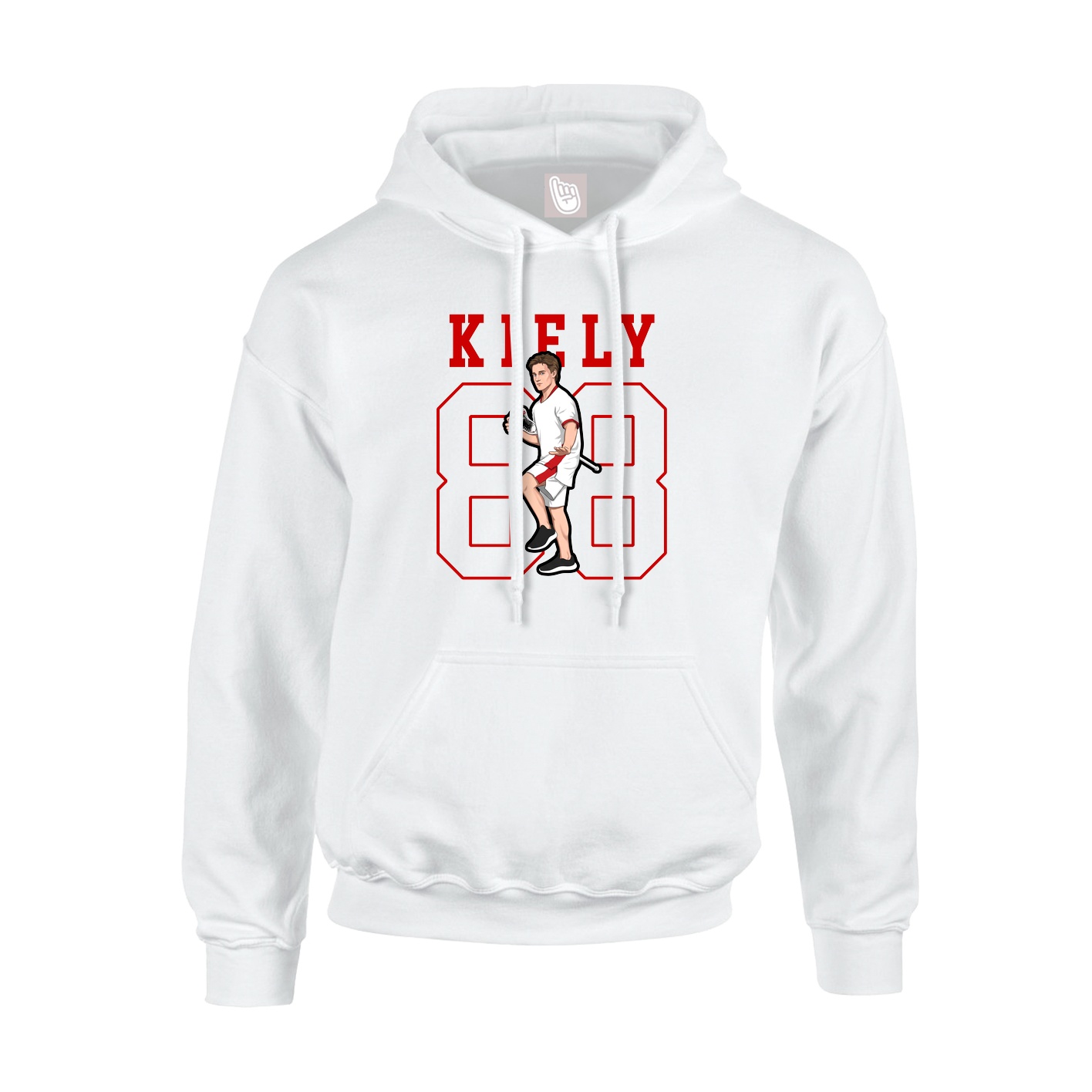 Youth Hoodie — Shirsey in White