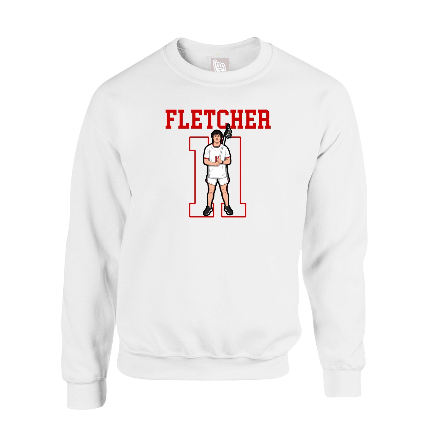 Fleece Crew — Shirsey in White