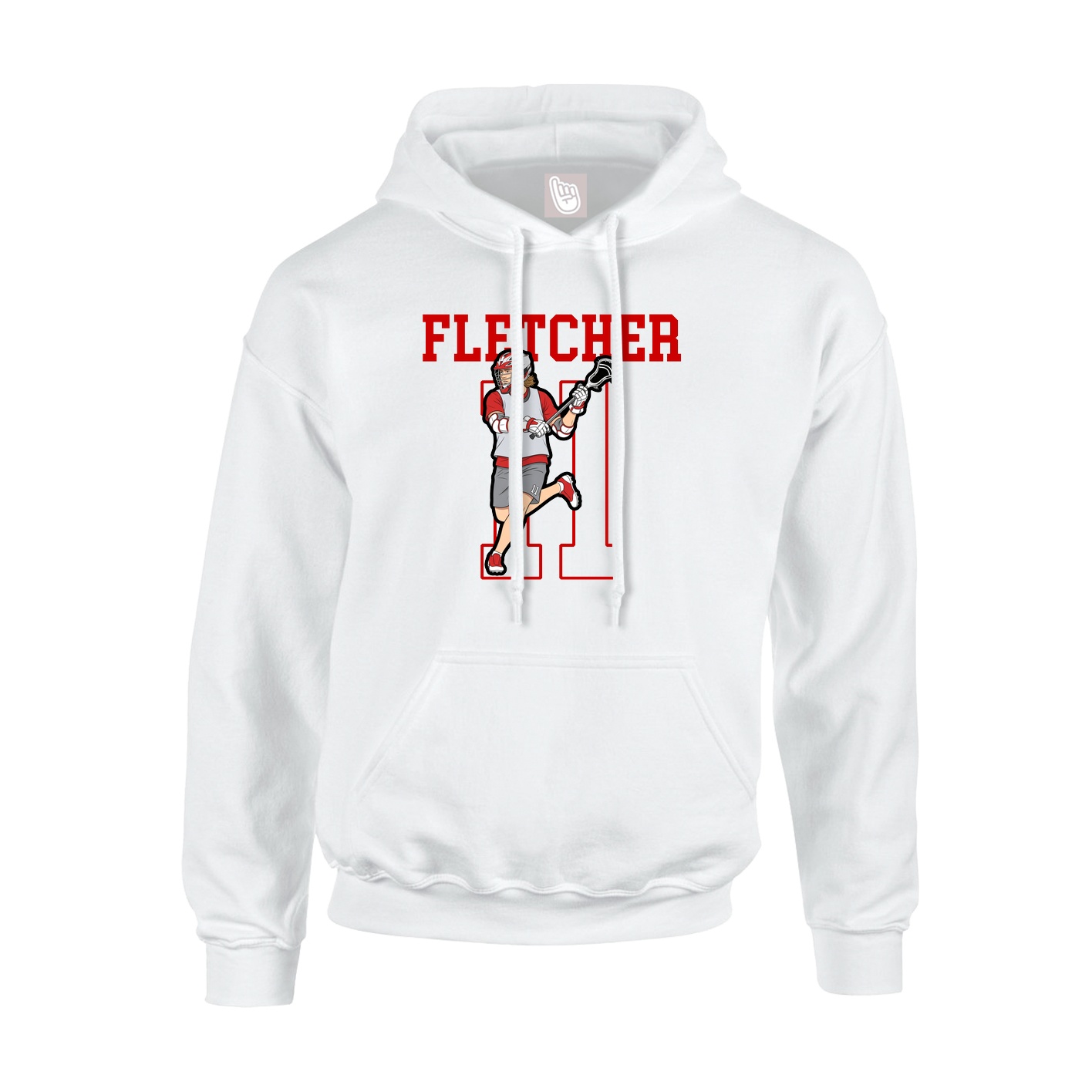 Youth Hoodie — Shirsey in White