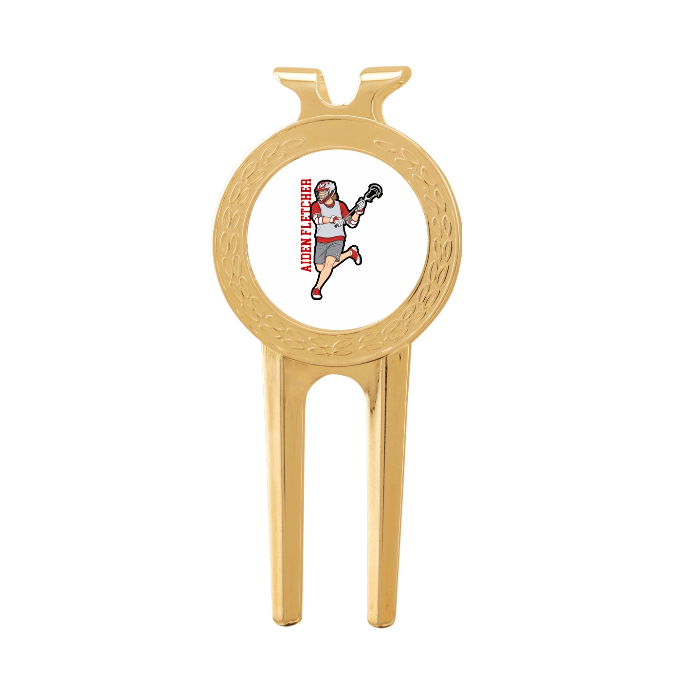 Divot Tool with Ball Marker — Name Vertical in Classic