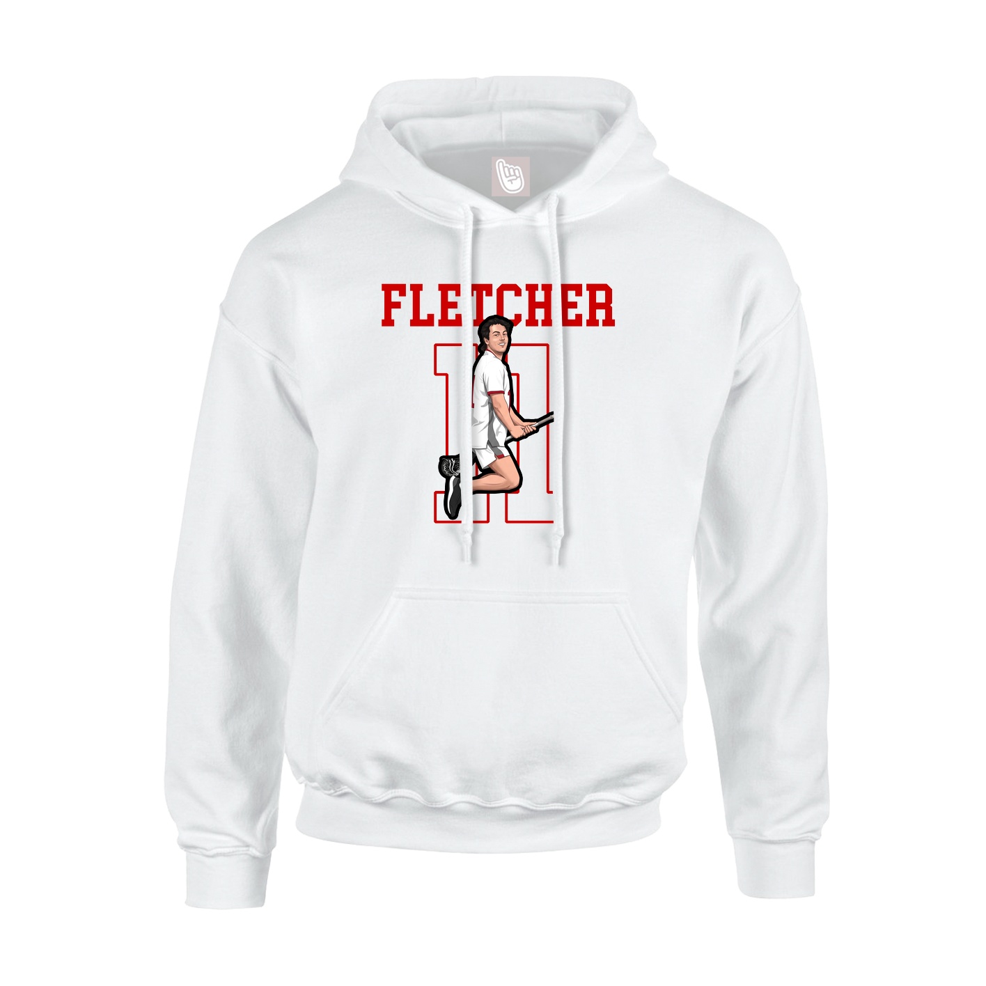 Hoodie — Shirsey in White