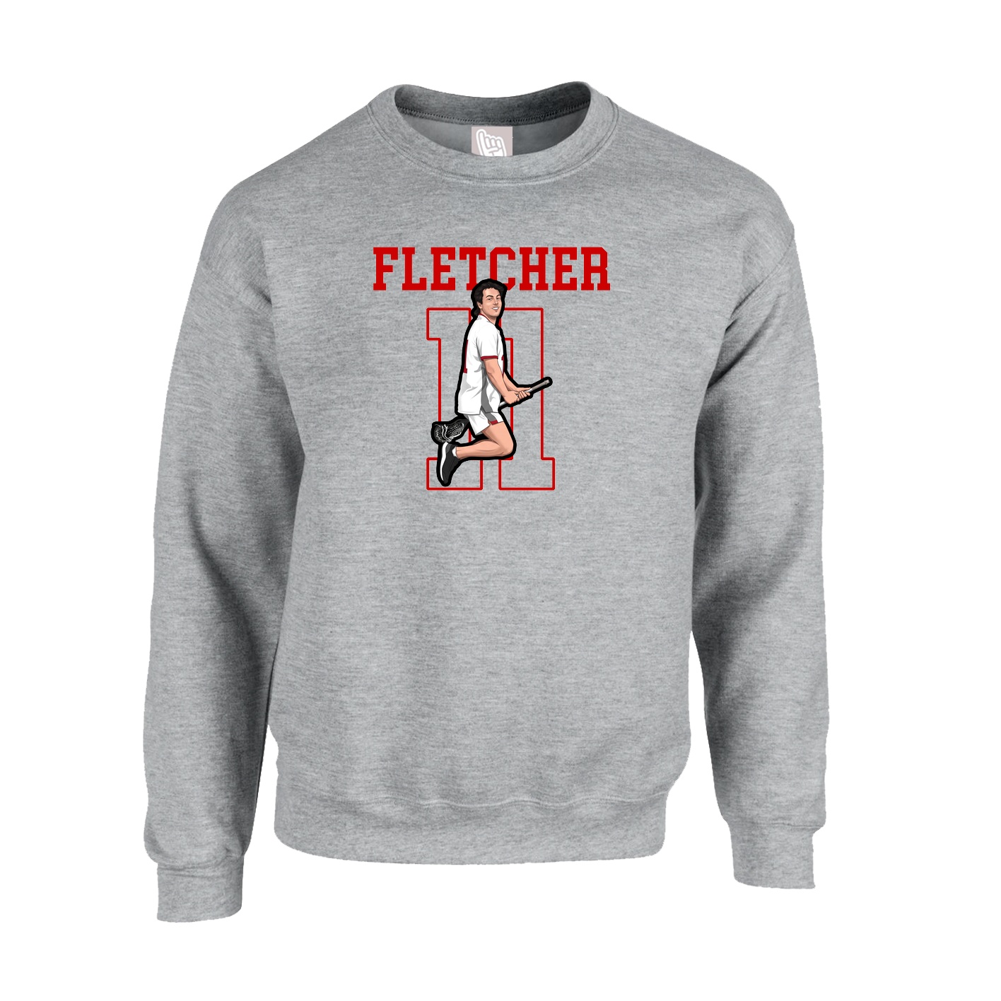 Fleece Crew — Shirsey in Grey