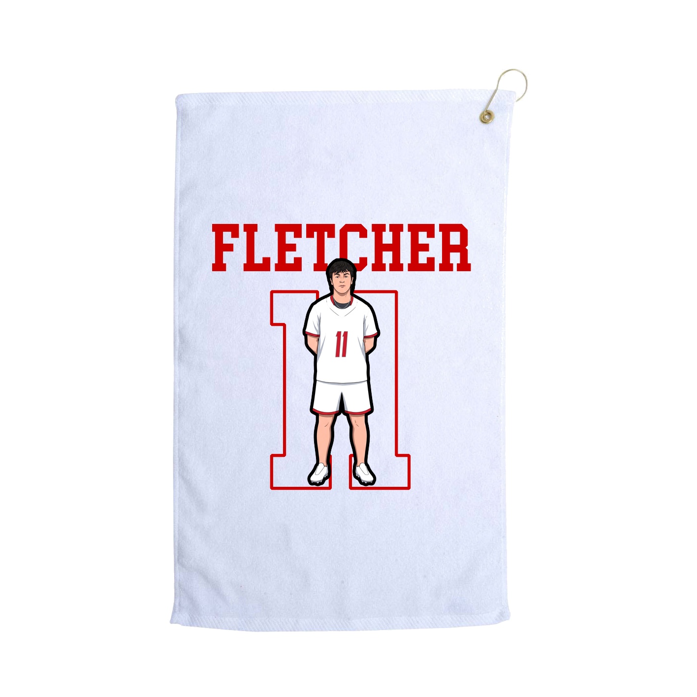Golf Towel — Shirsey in White