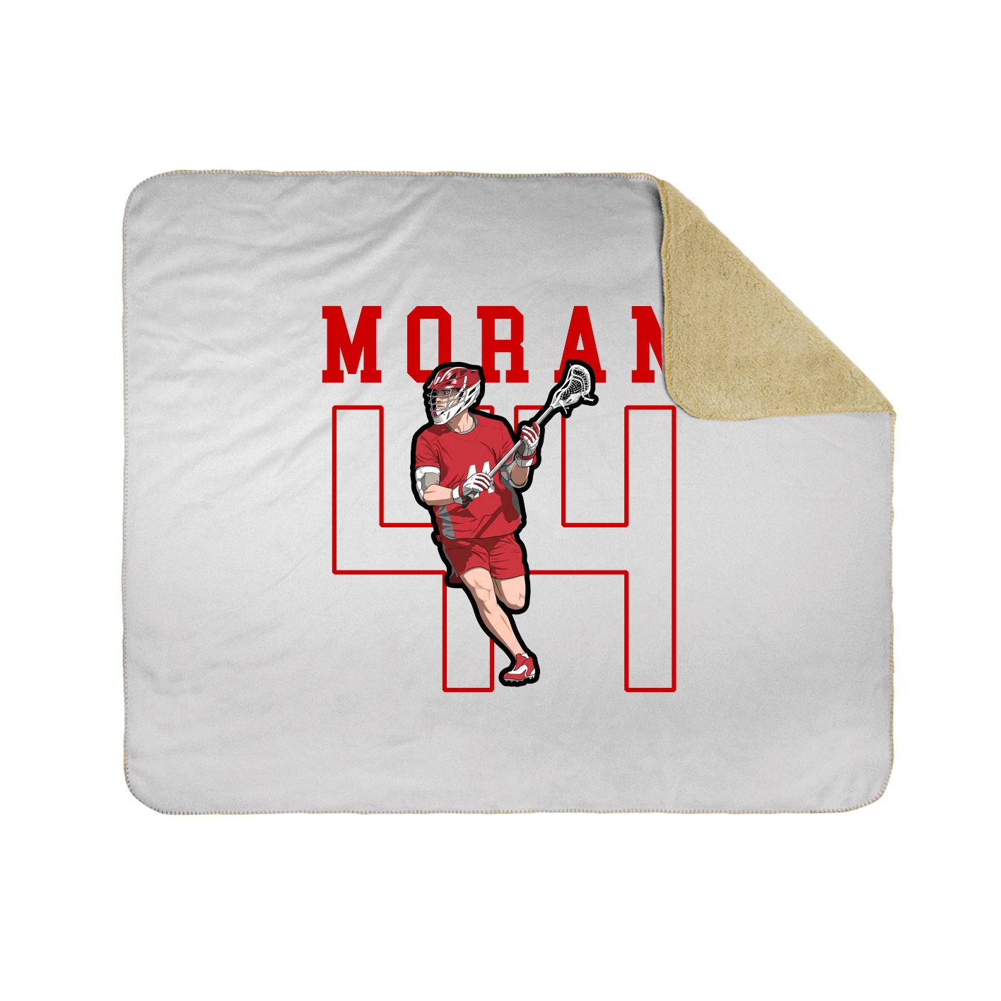 50x60 Sherpa Lined Throw Blanket