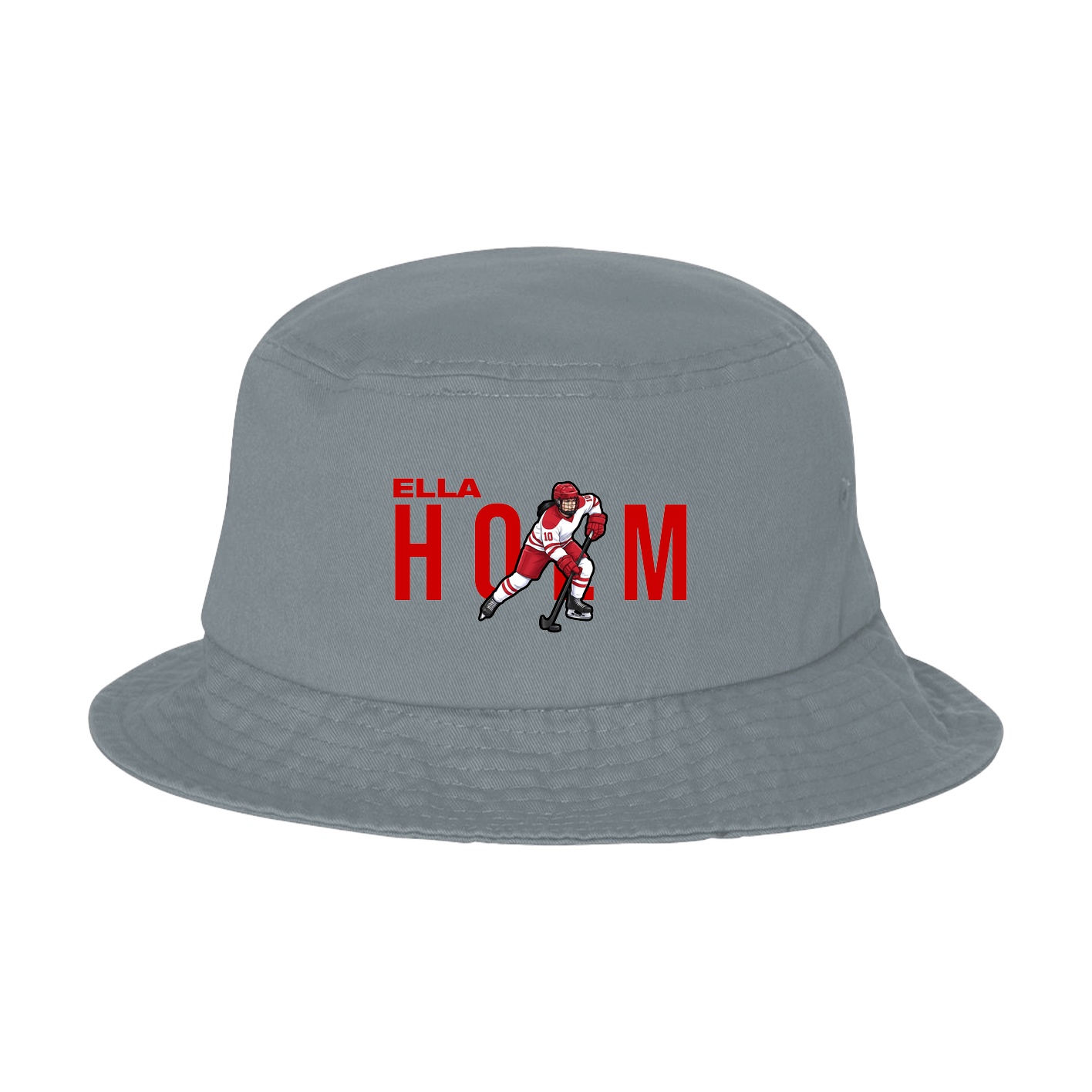 Bucket Cap — Player Name in Grey