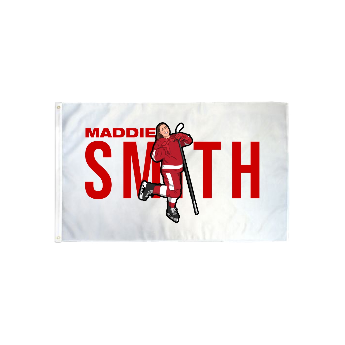 3x5 Flag — Player Name in Classic