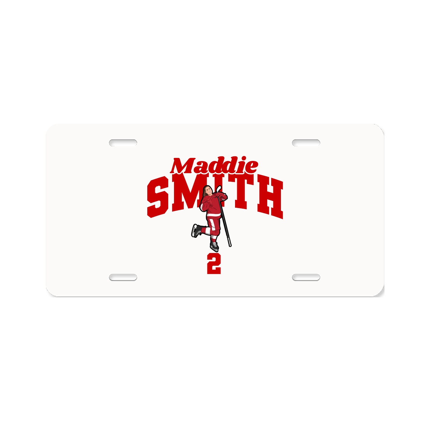 License Plate — Signature Arch in Classic