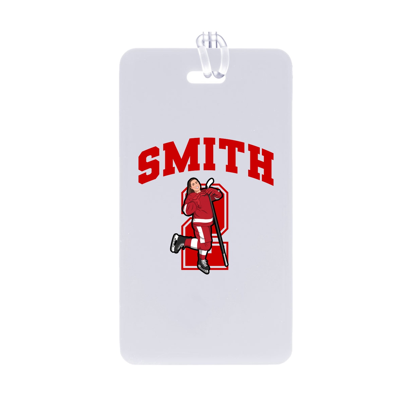 Bag Tag — Number in Classic